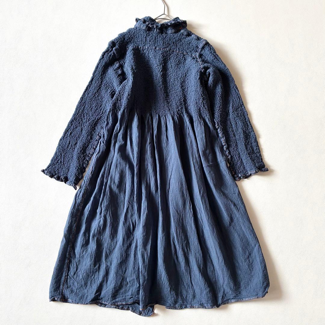 me ISSEY MIYAKE　ワンピース　チュニック　シワ加工　カリフラワー