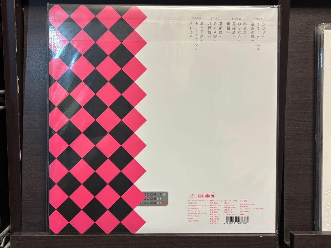 東京事変◾️椎名林檎◾️廃盤◾️2LP◾️娯楽◾️開封のみ