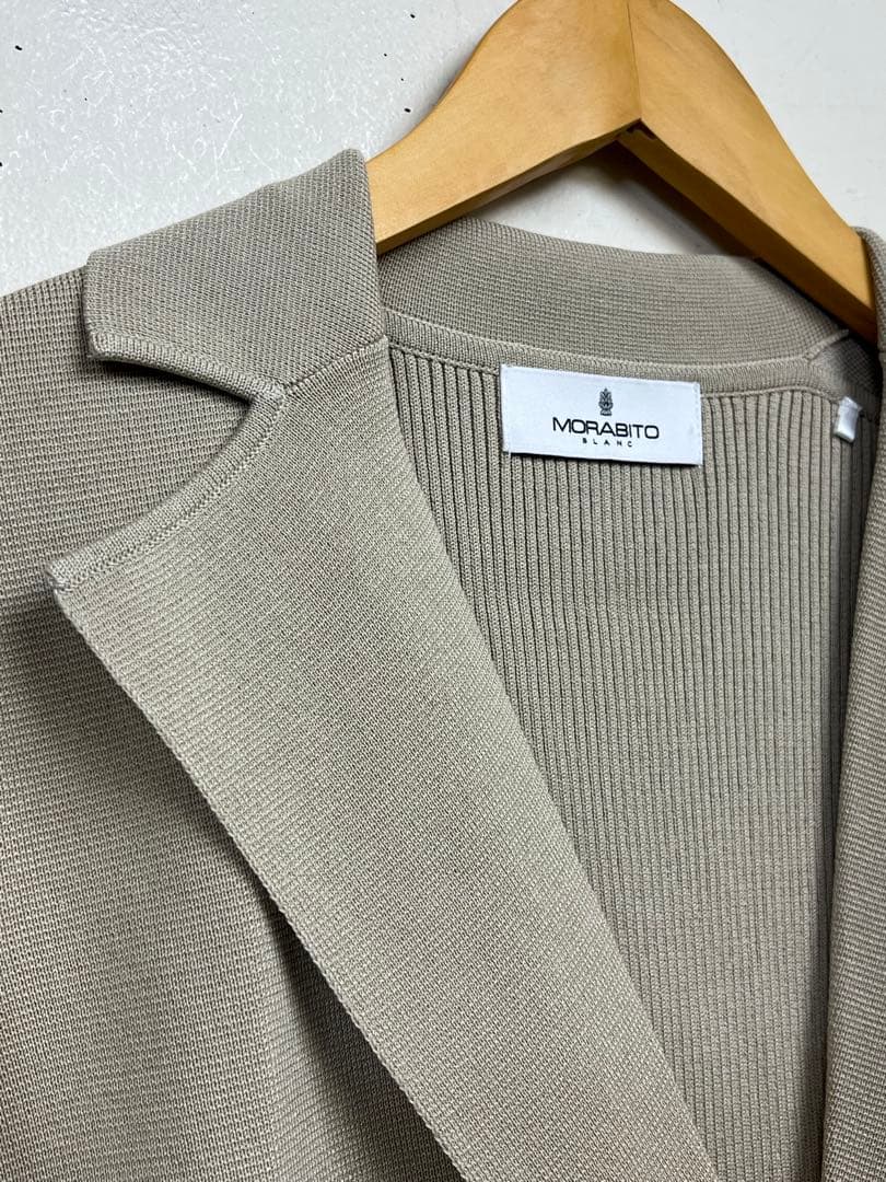 morabito ジャケット ニット ダブルブレスト 金ボタン 38