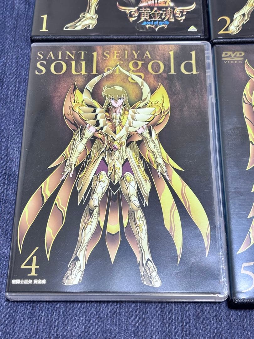 聖闘士星矢 黄金魂 DVD全巻セット おまけ2冊