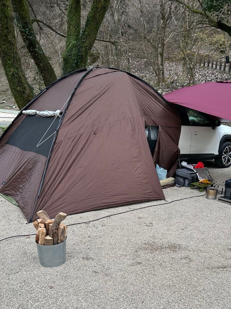 FIELDOOR カーサイドシェルタータープ 美品！