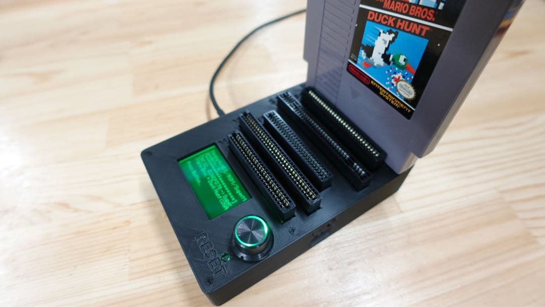CartridgeReader V5 SA1対応 自動電圧選択【ライトグリーン】