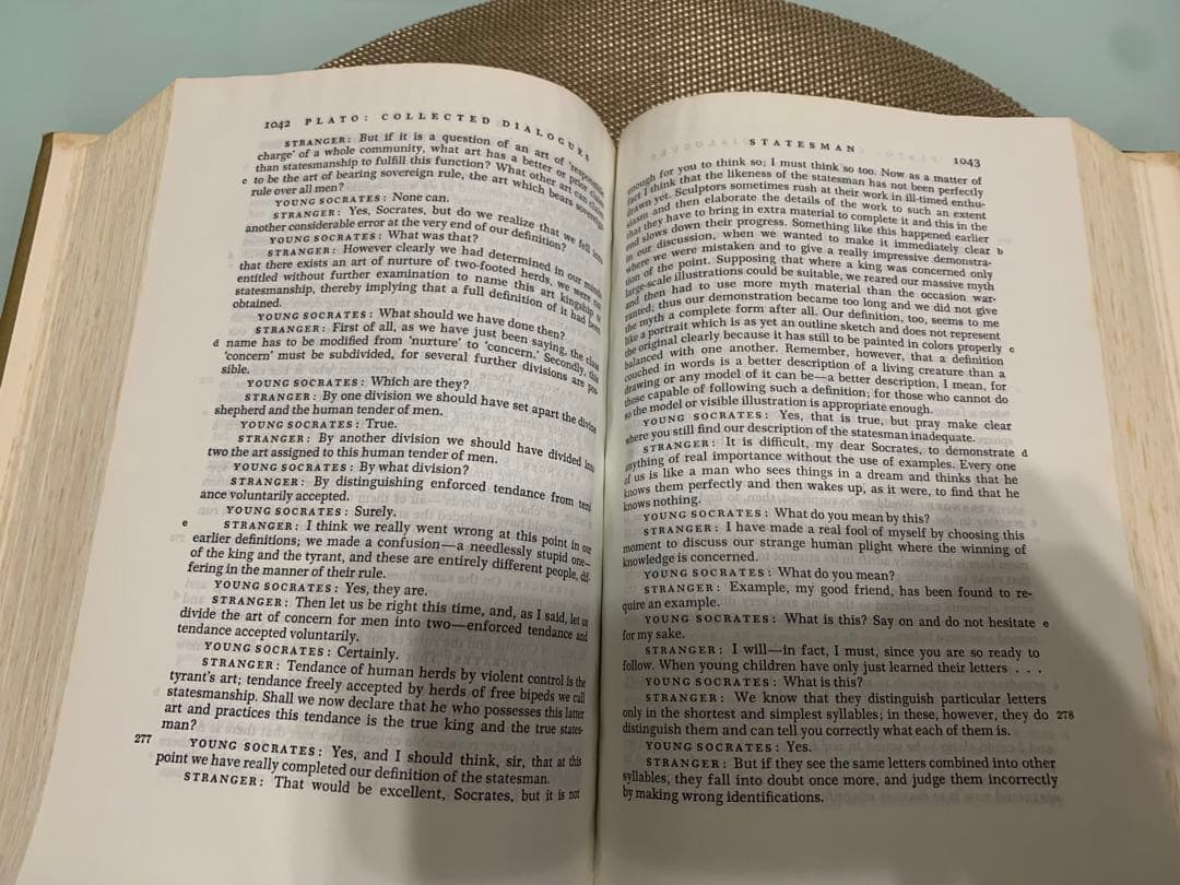 希少1973年　Plato: The Collected Dialogues